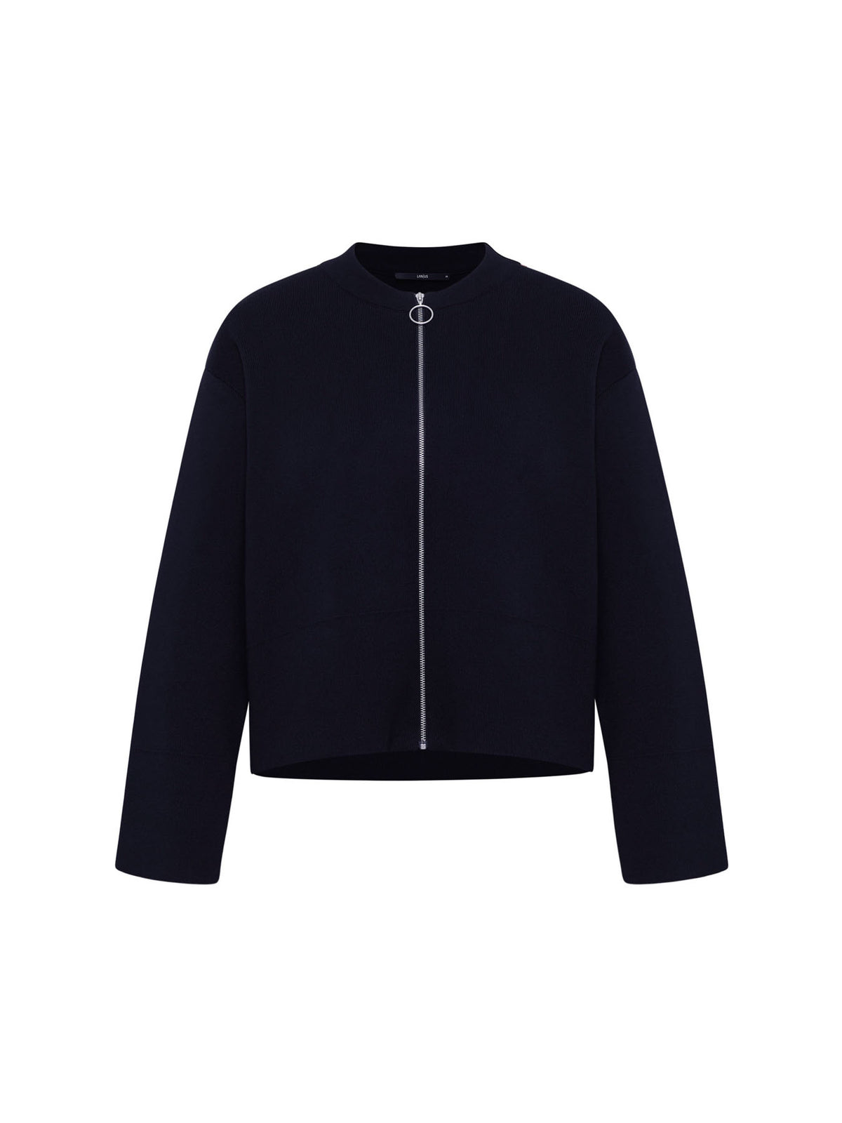 Lanius - Strickjacke mit Reißverschluss GOTS