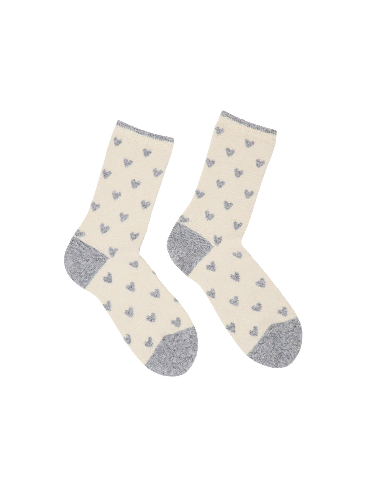 Lanius - Socken mit Herzen GOTS