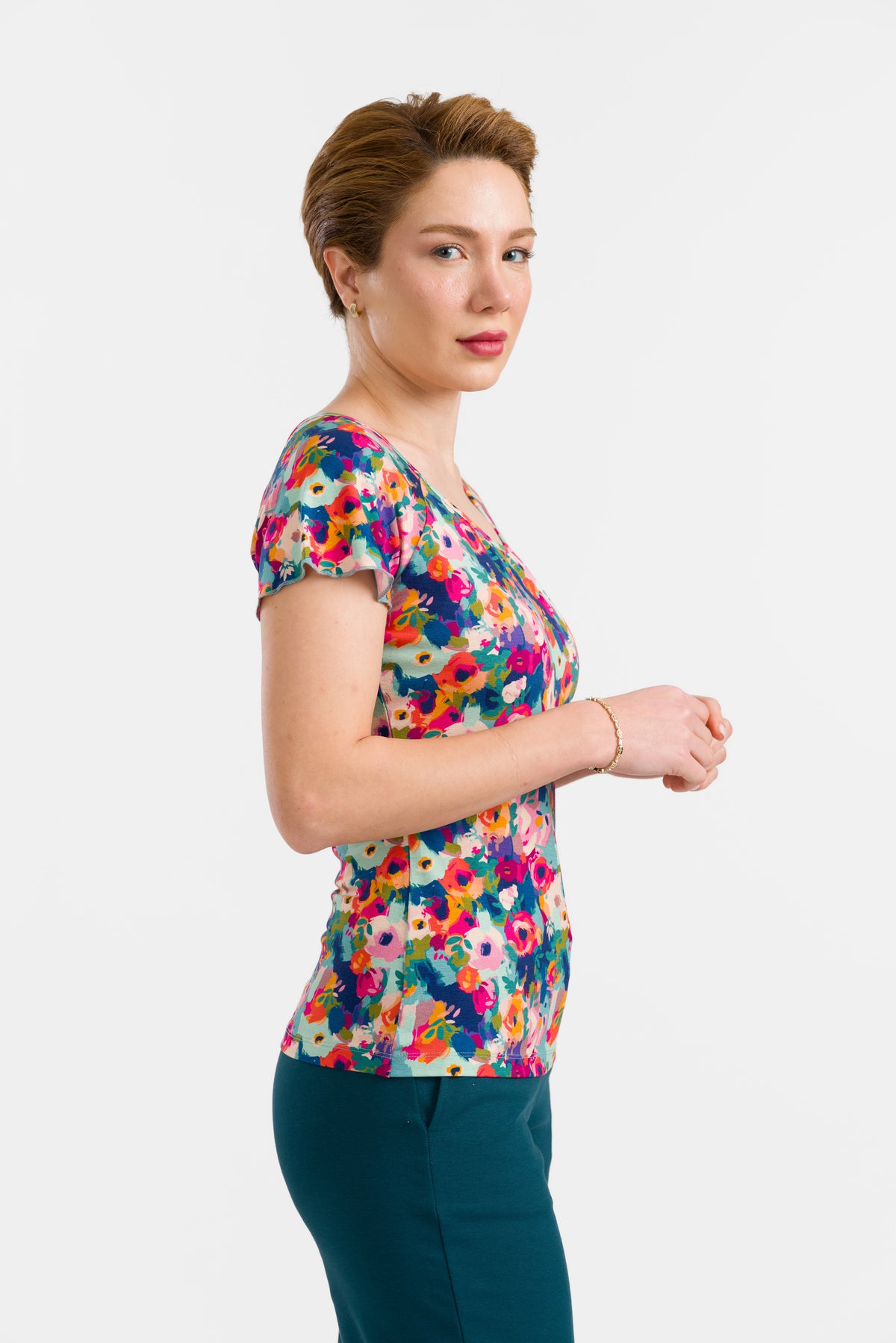 LaLamour - Butterfly Top Short Sleeve