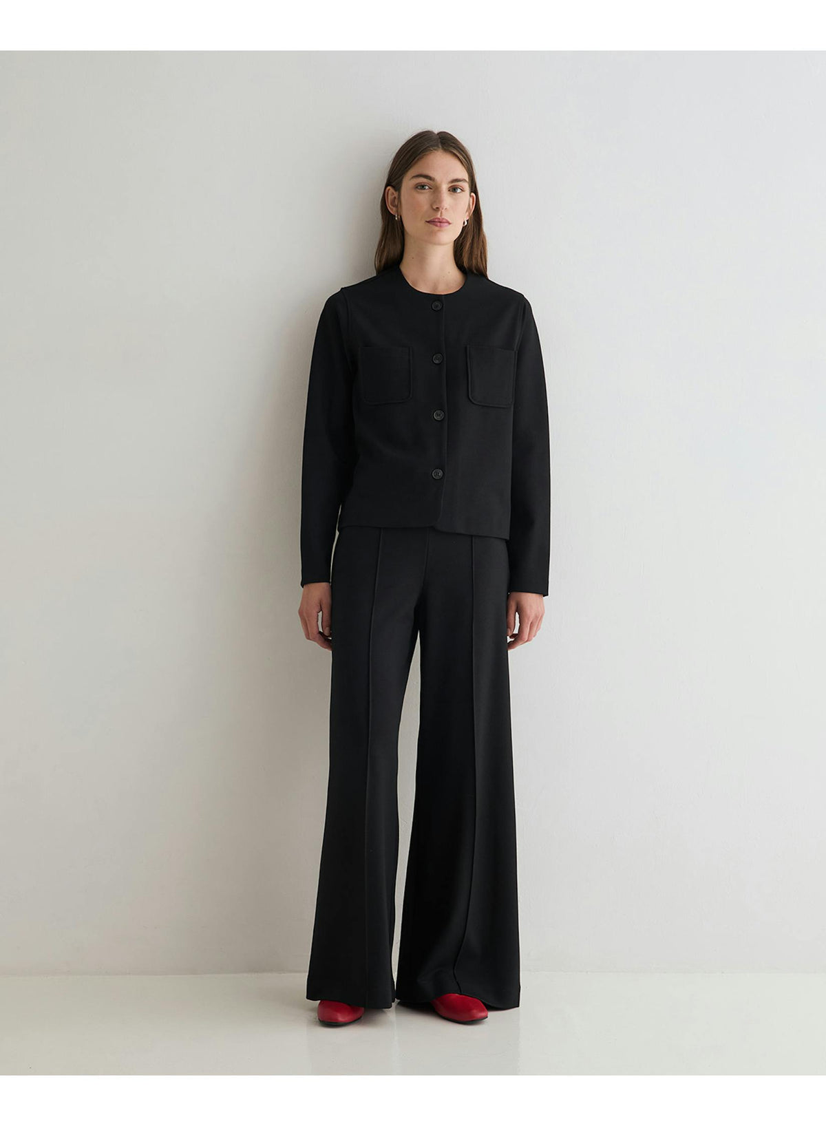 Yerse - Hemdjacke mit Brusttaschen