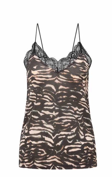 Lanius - Spitzentop aus Tencel™