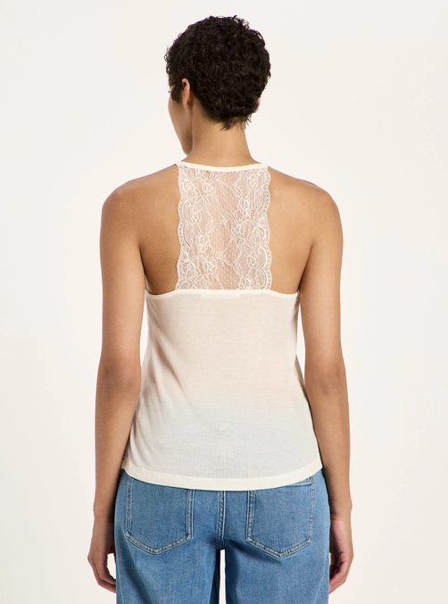 Lanius - Spitzentop aus Tencel™