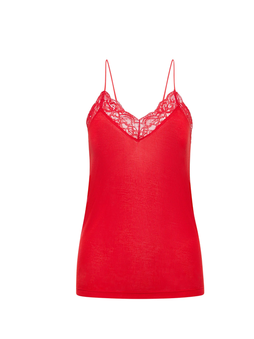 Lanius - Spitzentop aus Tencel™