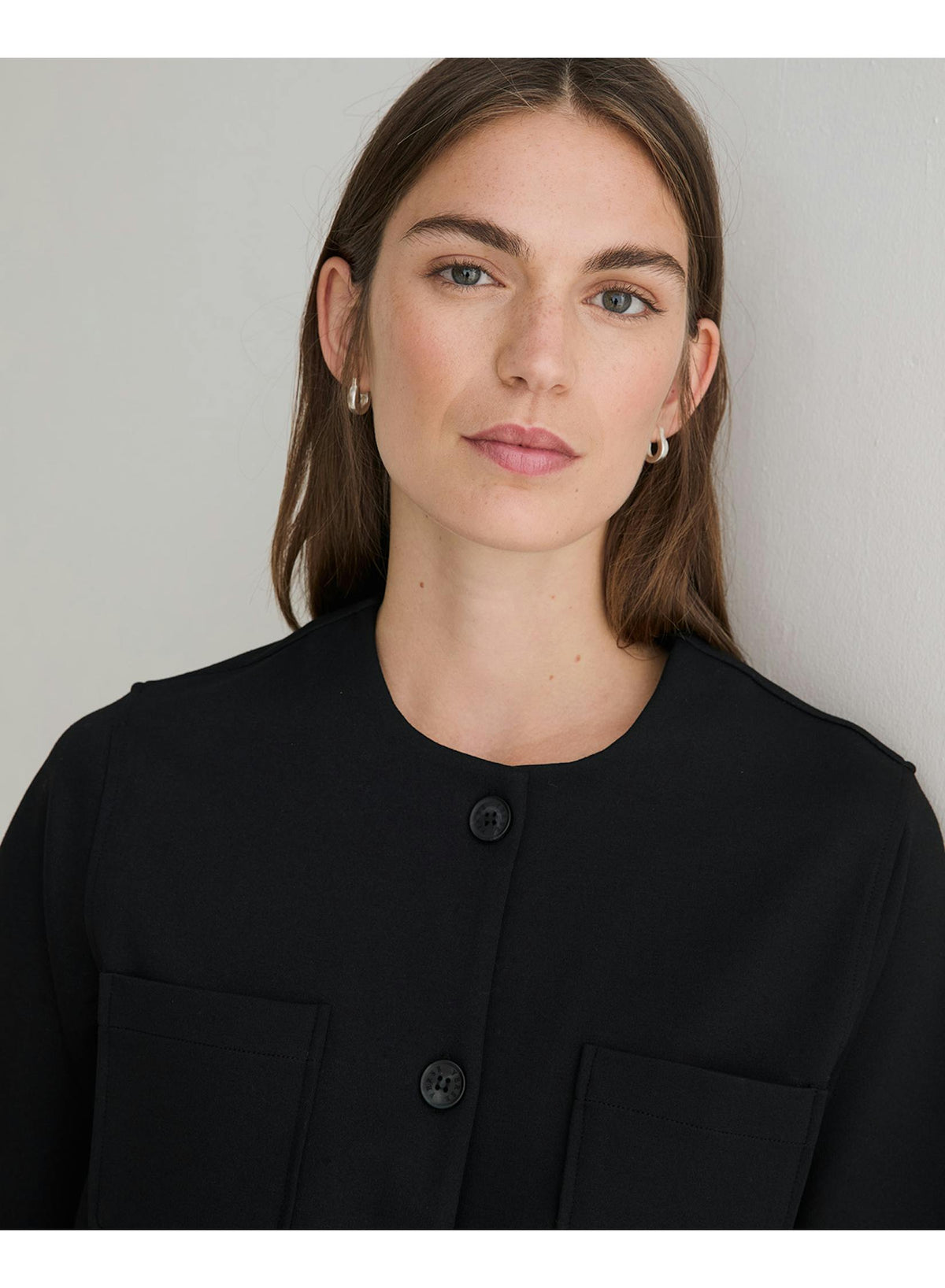 Yerse - Hemdjacke mit Brusttaschen
