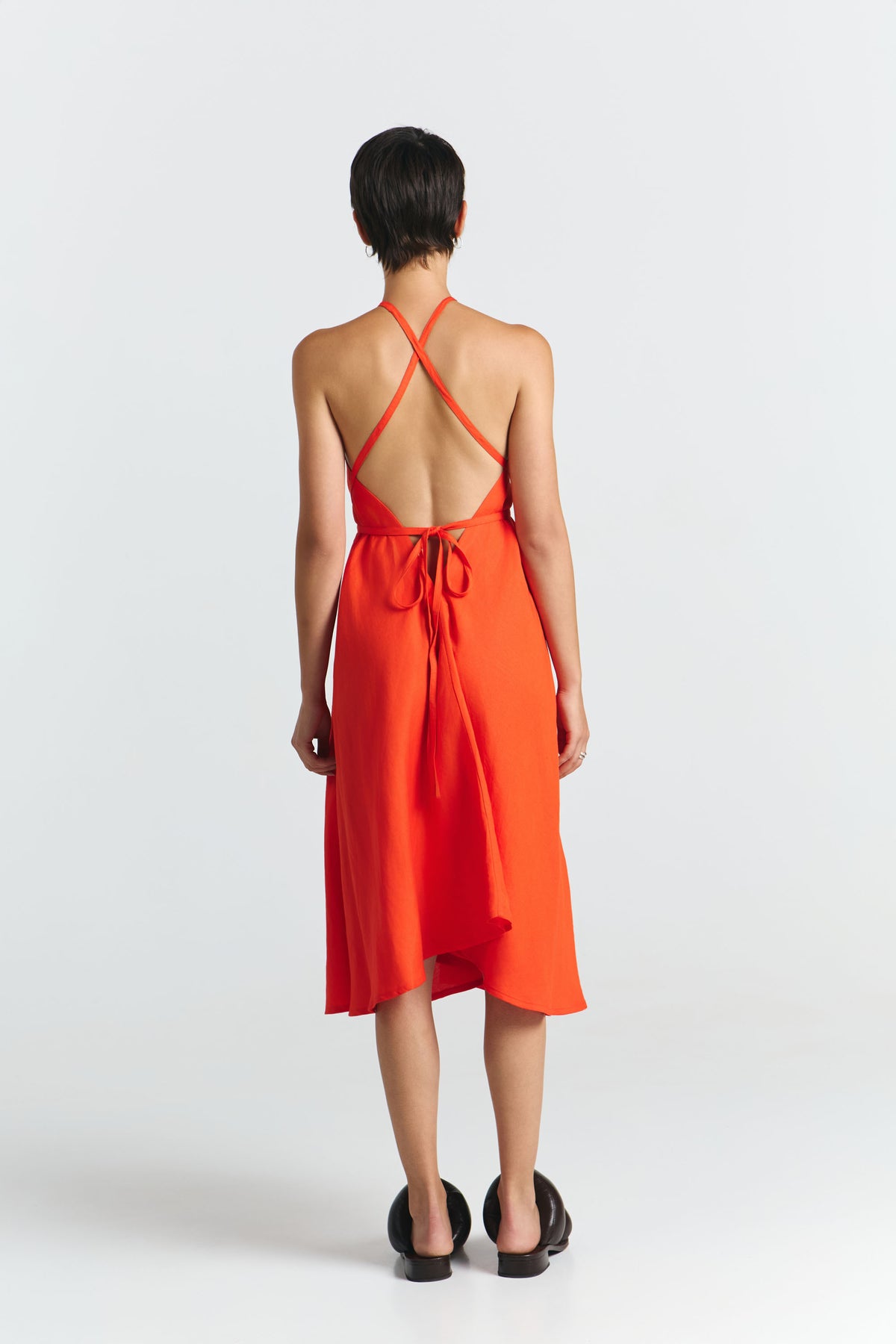 Suite 13 - Kleid Multiposition Short Viskose Leinen