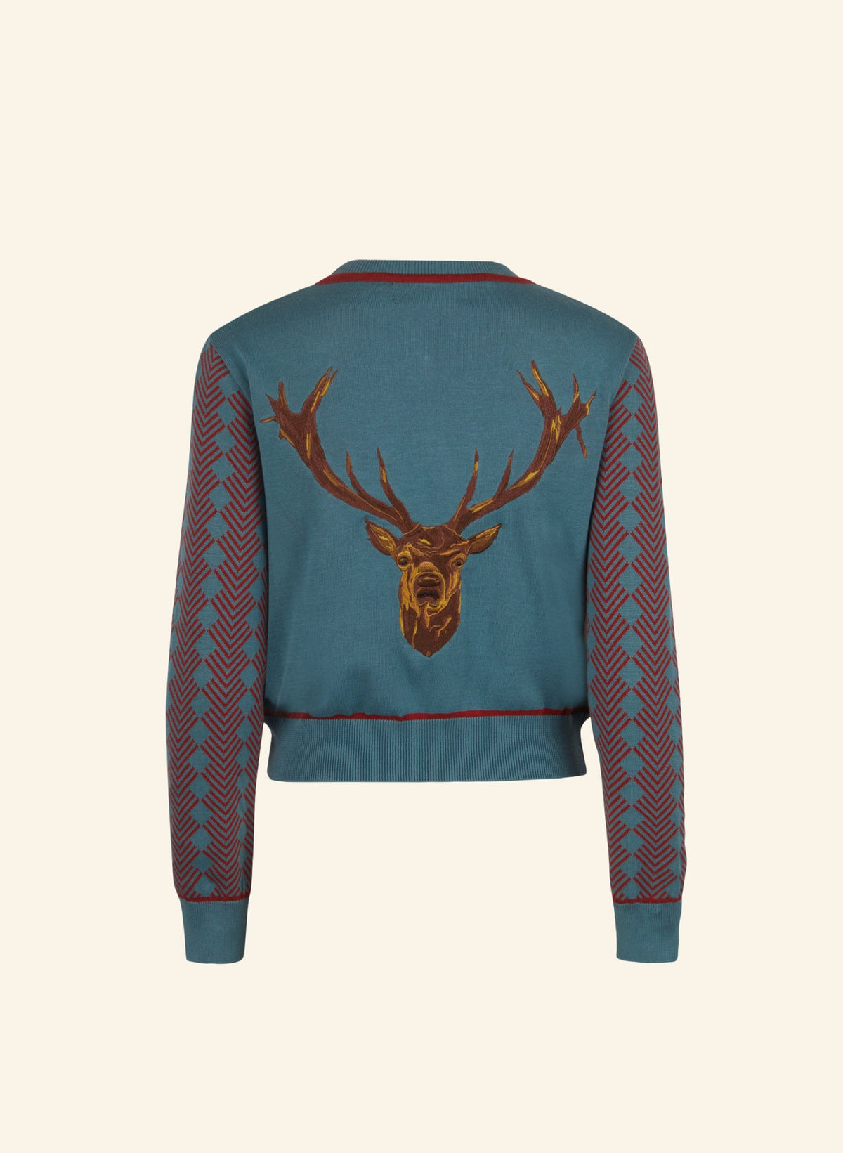 PALAVA - Cardigan Vera Mineral Stag
