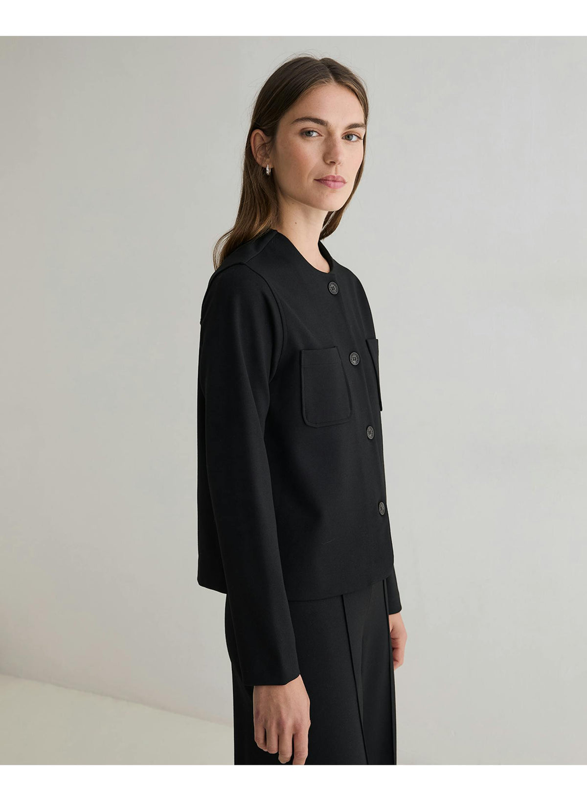 Yerse - Hemdjacke mit Brusttaschen