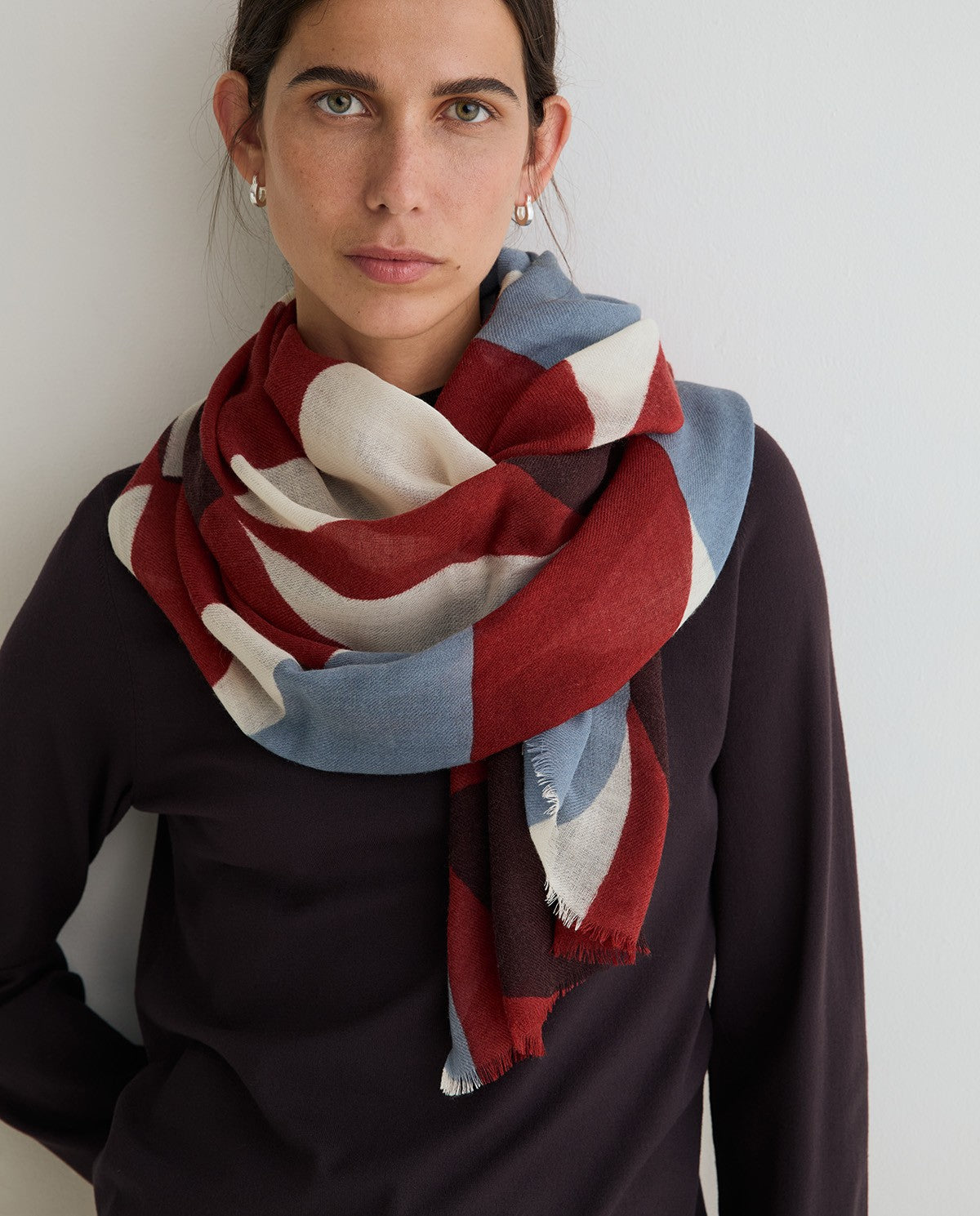 Yerse - Print Wolle Foulard