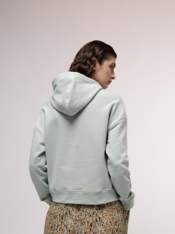 LANIUS - Kapuzensweatshirt GOTS