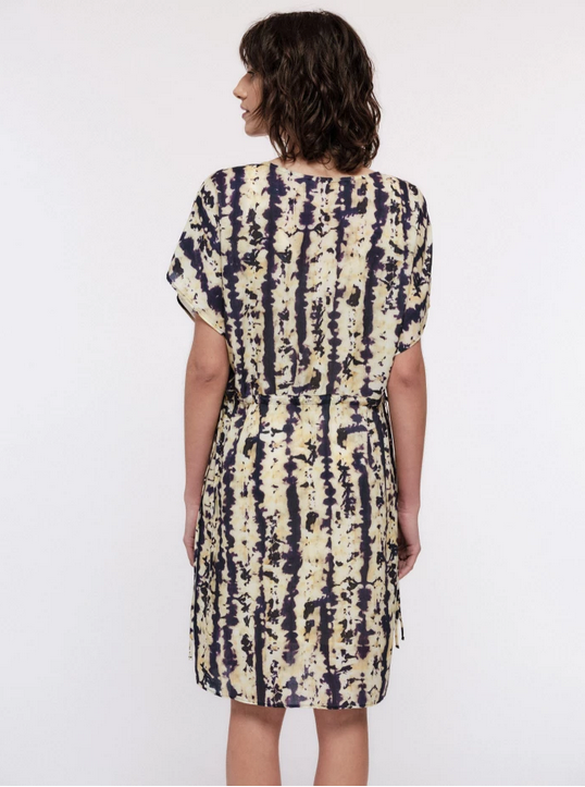 LANIUS - Leichtes Kleid mit Batik Print