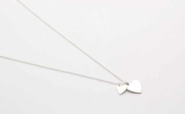 jewelberry - Kette Double Heart