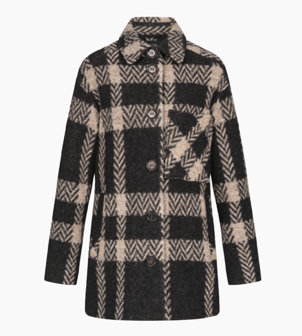 LANIUS - Lange Karo-Jacke