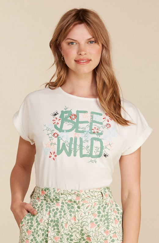 People Tree - T-Shirt Bee Wild