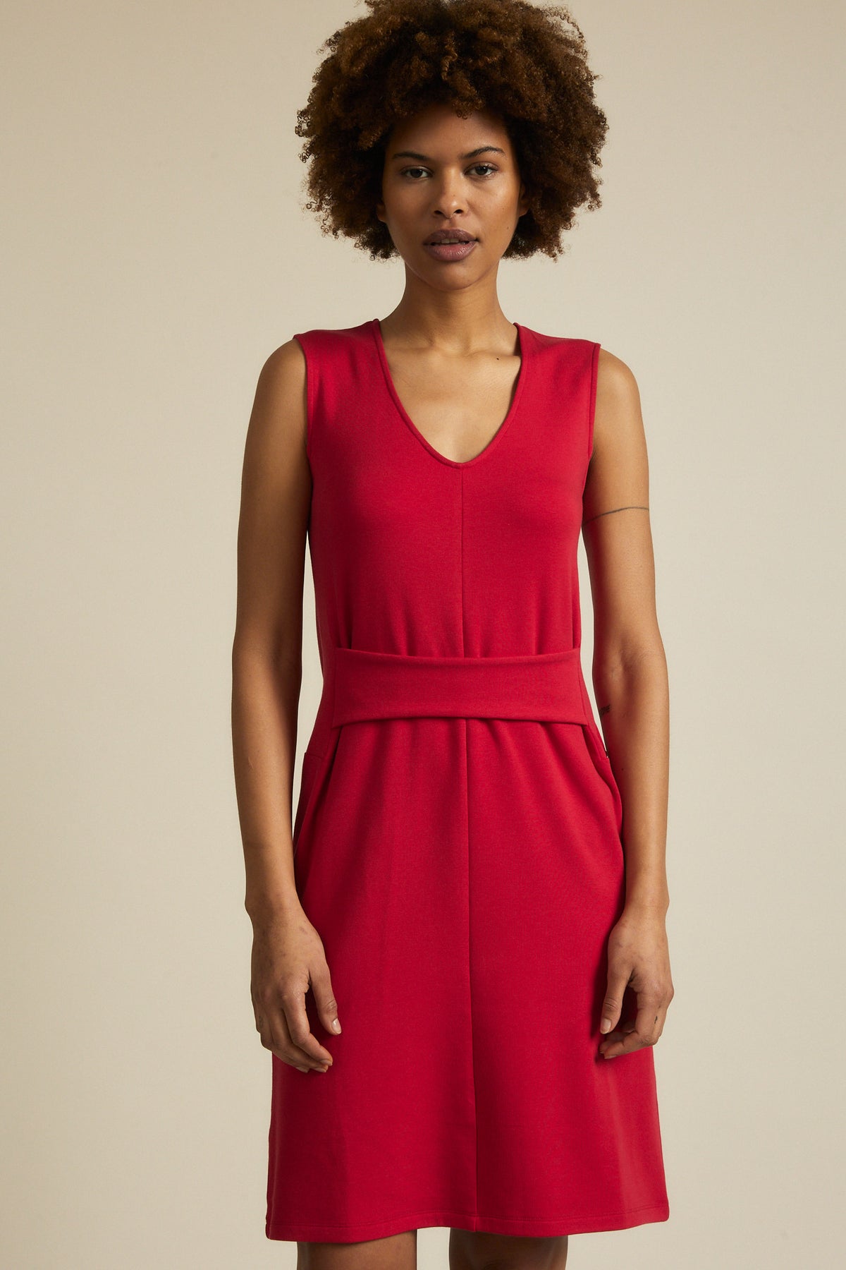 LANIUS - Kleid mit Bindedetail