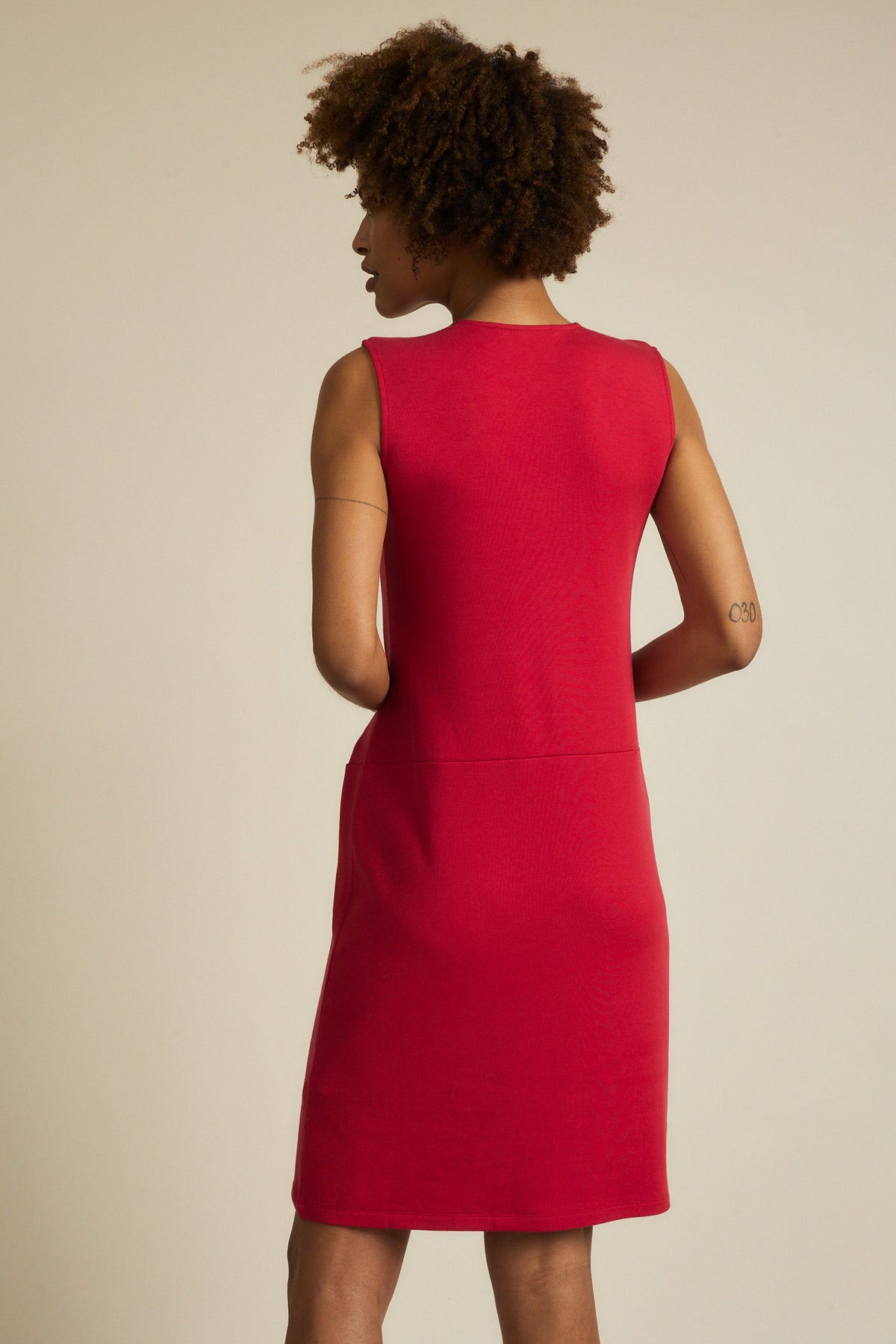 LANIUS - Kleid mit Bindedetail
